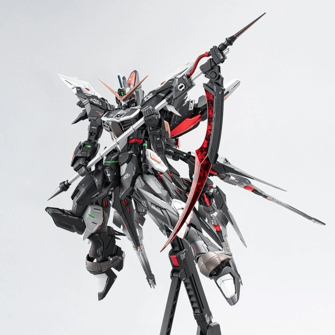 Custom Build: MG 1/100 Justice Gundam Build By  e.m_studiooo