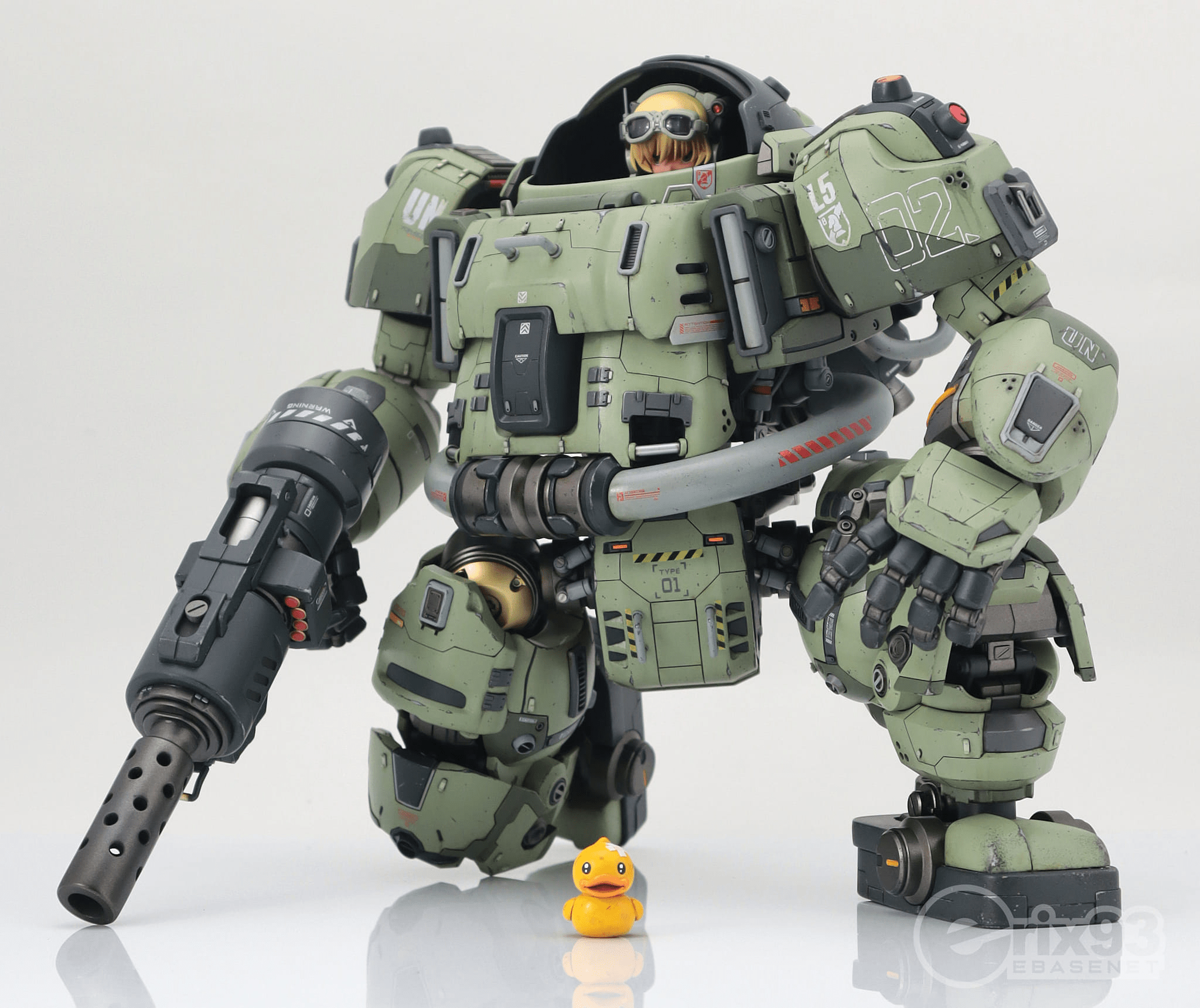 Trendy Machinery B.Duck & Spa Duck Model Kit Custom Build By Eric Yap