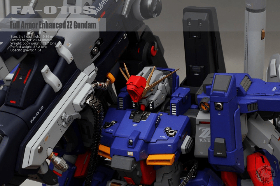 Custom Build: 1/72 FA-010S Full Armor ZZ Gundam By Eajunsy
