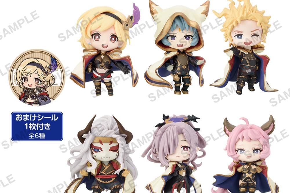 Granblue Fantasy Figure RICH Vol. 2 Boxed Set of 6 Figures