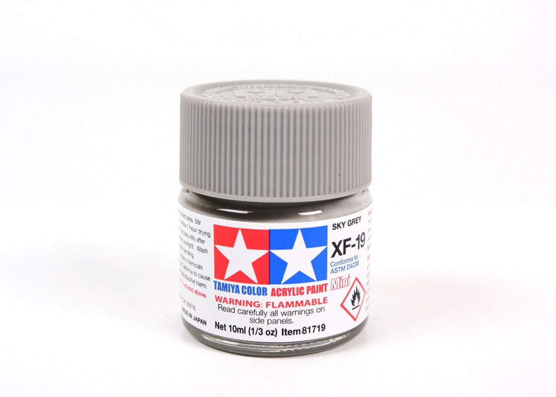 Tamiya Acrylic Mini XF-19 Sky Grey (10ml)