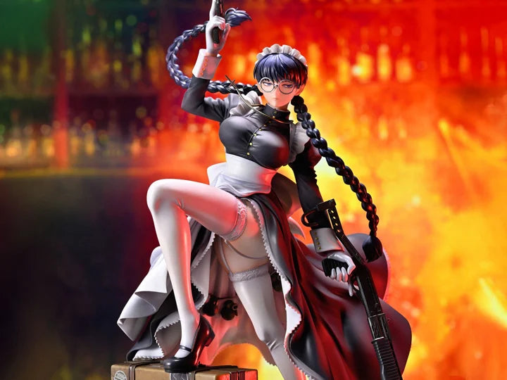 特典付 BLACK LAGOON フィギュア Black Lagoon Roberta (The Maid of Nightmares Ver.) 1/7 Scale