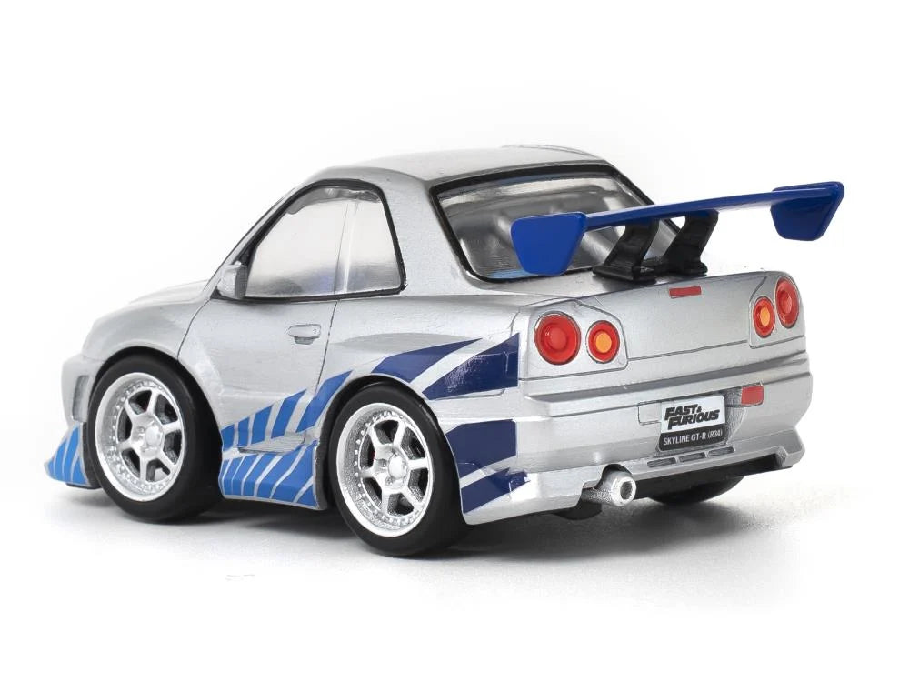 Fast & Furious Q Village QV-02 Nissan Skyline GT-R (R34) Model Kit Set
