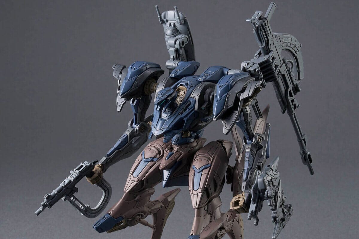 30 Minutes Missions Armored Core VI Fires of Rubicon Schneider Nachtreiher/30E Steel Haze Model Kit
