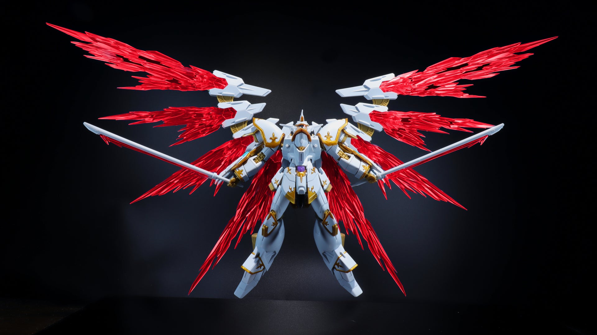 Wing Effects for HG Black Knight Squad Cal-re.A (Red)