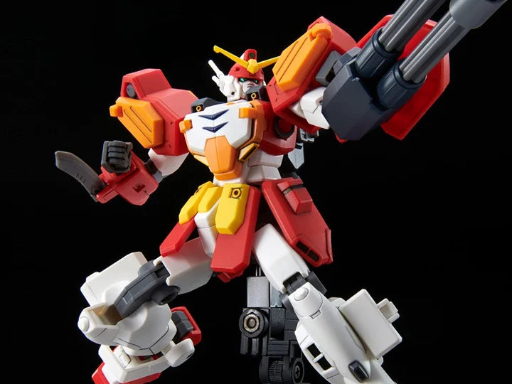 Mobile Suit Gundam Wing HGAC XXXG-01H2 Gundam Heavyarms Custom 1/144 Scale Model Kit (P-Bandai)
