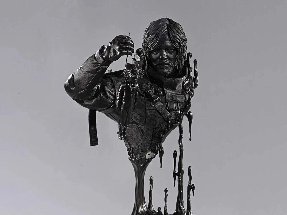 Death Stranding 2 On the Beach Sam (Tar Black) 1/3 Scale Premium Bust