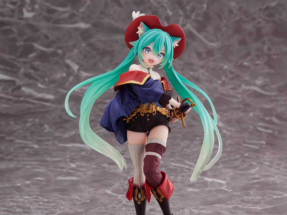 Vocaloid Hatsune Miku (Puss in Boots) Wonderland Figure