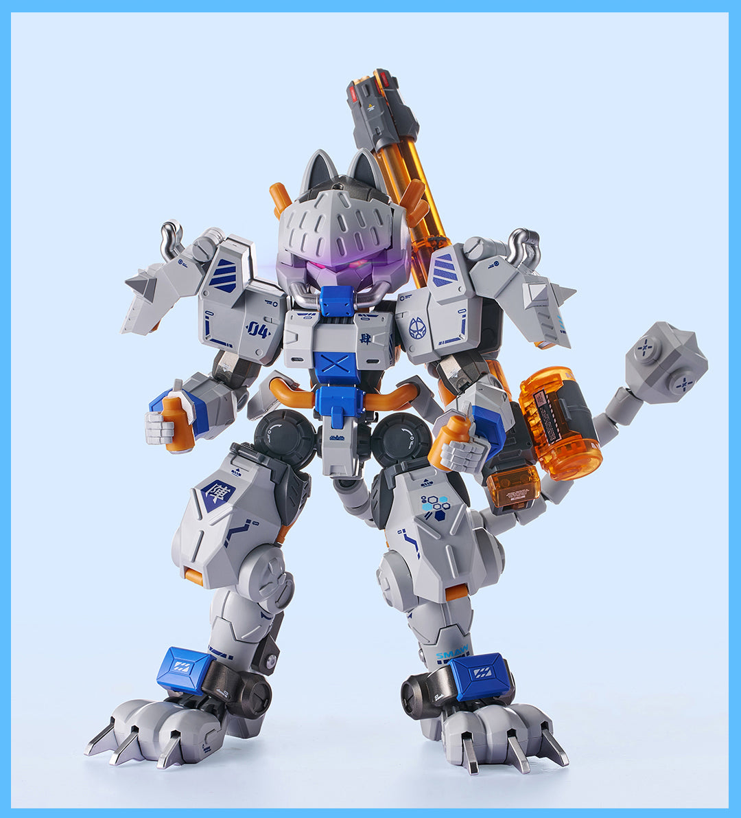 Iron Roars Maneuver Armored Walker C.A.T.-04 Zhen 1/60 Scale Model Kit