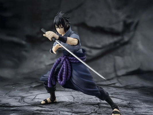 Naruto Shippuden S.H.Figuarts Sasuke Uchiha (Solitary Shinobi) Action Figure