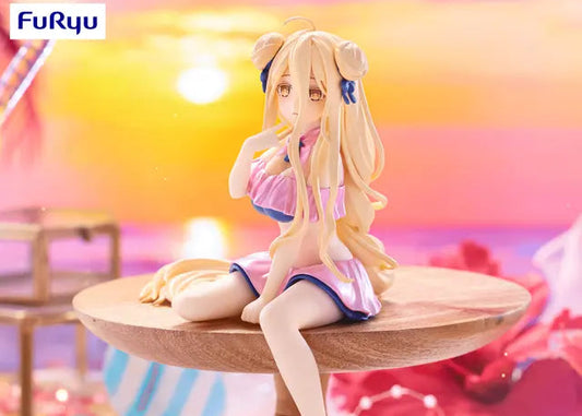 Date A Live V Mukuro Hoshimiya (Swimsuit Pastel Pink Ver.) Noodle Stopper Figure
