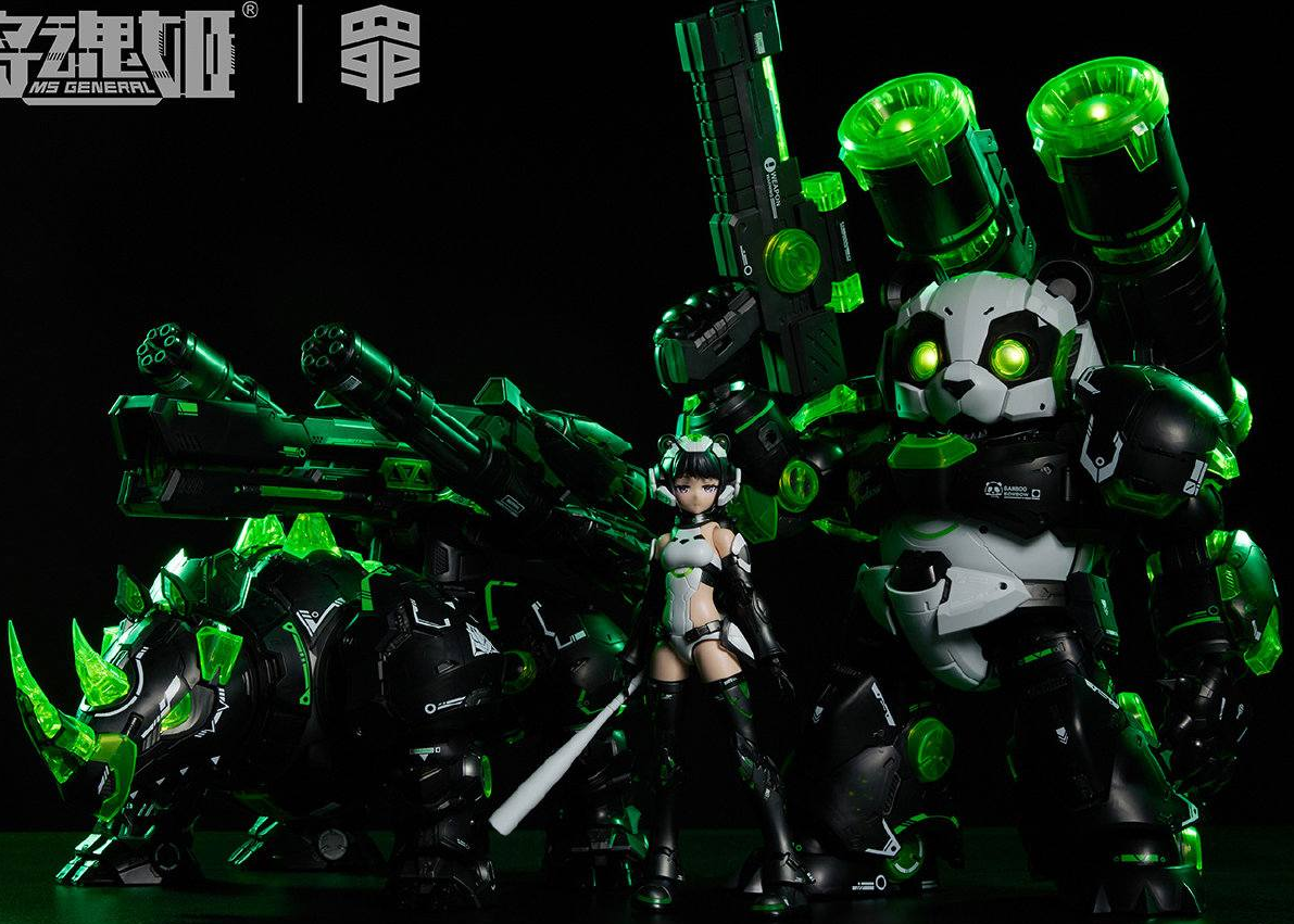 Seven Deadly Sins SIN-03 Sloth with Honey the Bear and Coconut the Rhino Crash 1/10 Scale Model Kit WF Edition