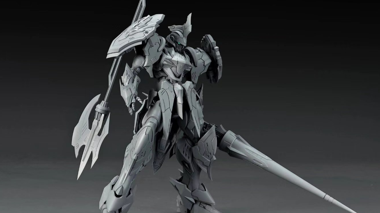 SNAA Round Table Knights Soul Spear Lamorak 1/144 Scale Model Kit