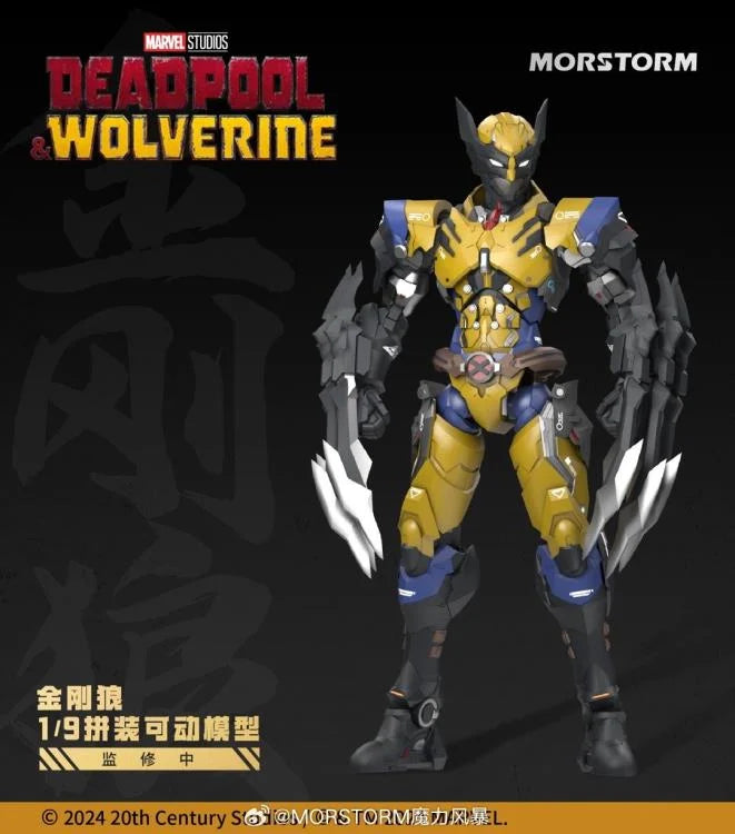 Marvel Wolverine 1/9 Scale Model Kit Set