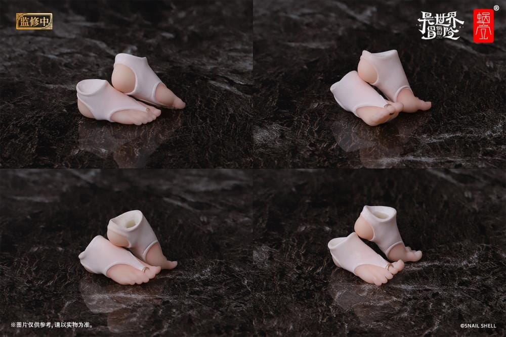 Nun Muse Asdo 1/12 Scale Feet Accessory Set