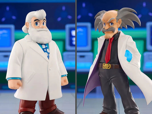 Mega Man 11 Oshi Works Dr. Wily & Dr. Light Figure Set