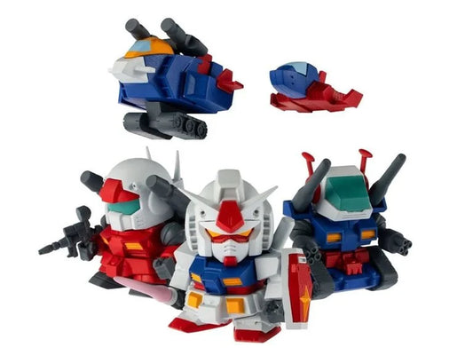 Mobile Suit Gundam Operation V SD Gundam Box of 12 Model Kits