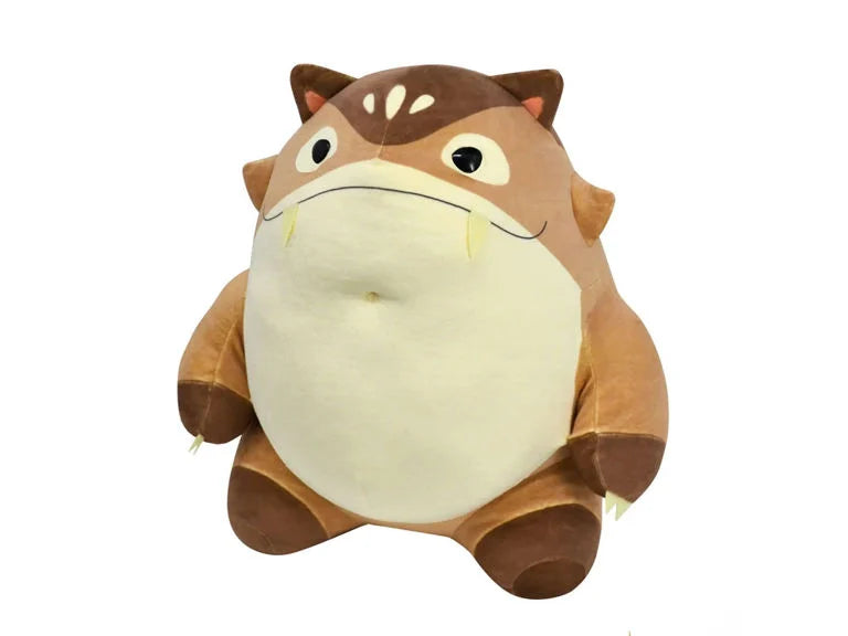 Monster Hunter Wilds Wudwud Barrel B Mochi-Cuddly Plush