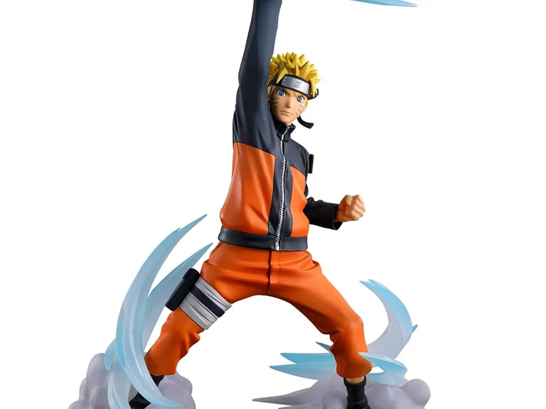 Naruto Shippuden Masterlise Ichibansho Naruto Uzumaki (Wind Style Rasen Shuriken) (Hidan Kakuzu Arc) Figure