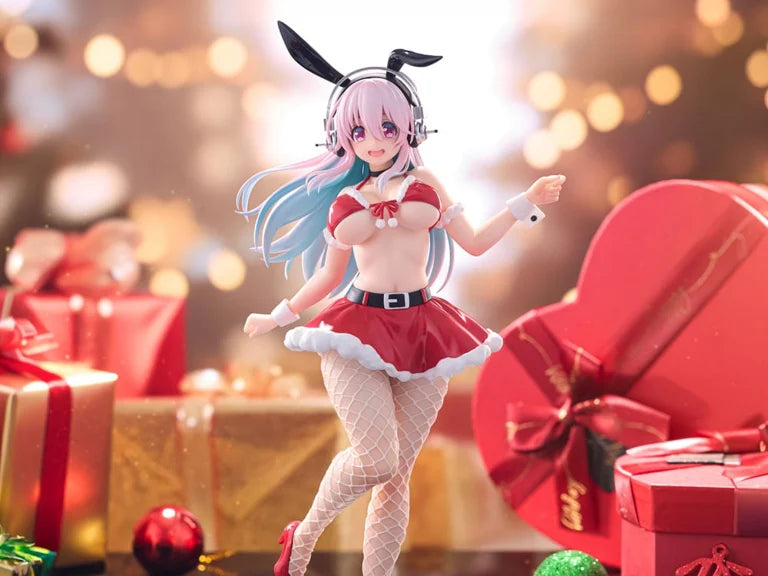 Nitroplus BiCute Bunnies Super Sonico (Santa Ver.) Figure