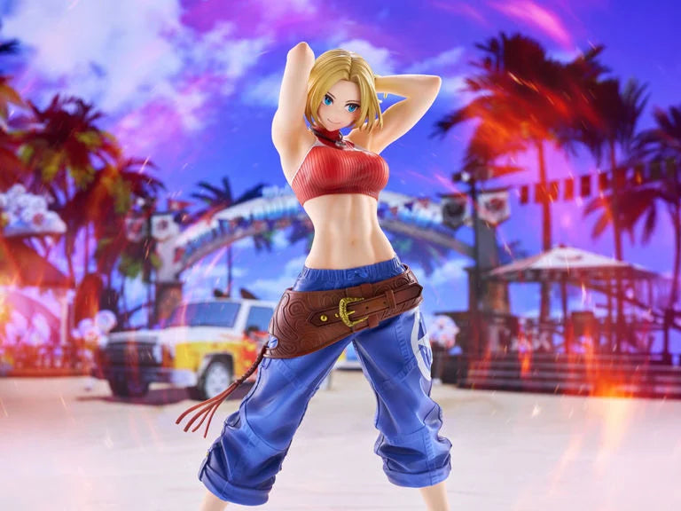 The King of Fighters XV Fighting Girls Collection Blue Mary (Limited Edition) 1/7 Scale Figure