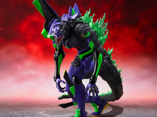 Godzilla vs. Evangelion S.H.MonsterArts Evangelion Test Type-01 "G" Awakening Form Action Figure