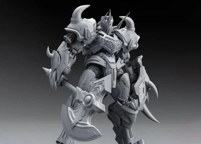 The Round Table Knights SC-010 Furious Warhammer Galahad 1/144 Scale Model Kit