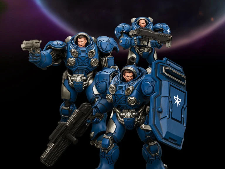 StarCraft Terran Marine 1/25 Scale Action Figure Set
