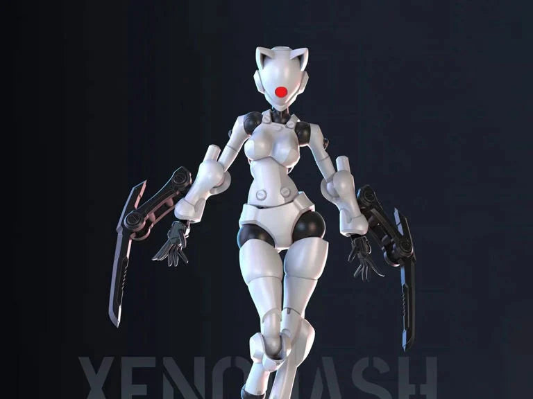 3 Min Project Xenodash (White Ver.) 1/18 Scale Model Kit
