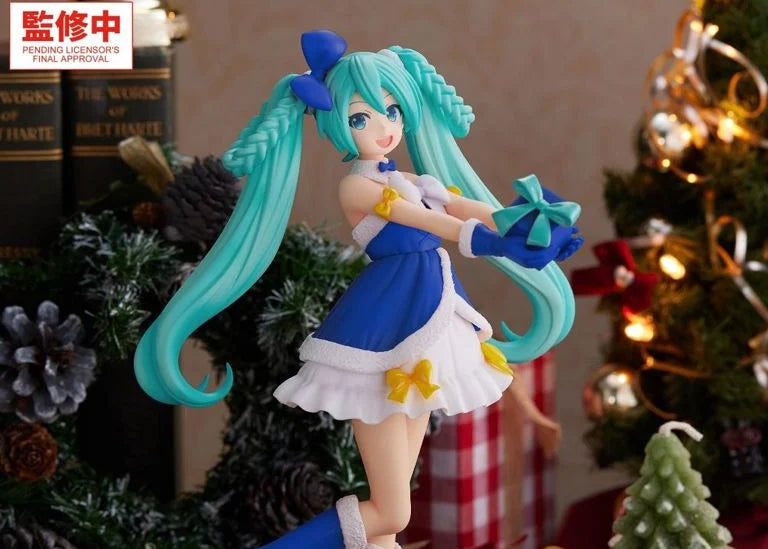 Vocaloid High Premium Figure Hatsune Miku (Sapphire Christmas Ver.) Figure