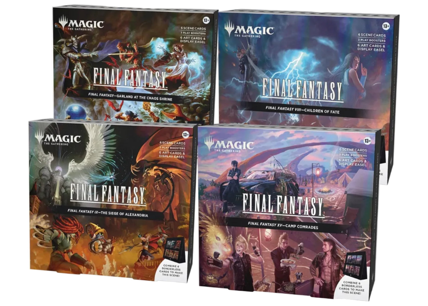 Magic the Gathering CCG Final Fantasy Scene Box (4)