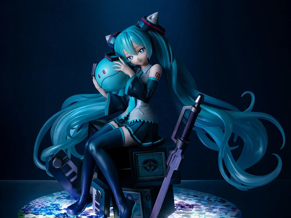 Mobile Suit Gundam 45th Anniversary x Hatsune Miku Lucrea Hatsune Miku x 00 Gundam Figure