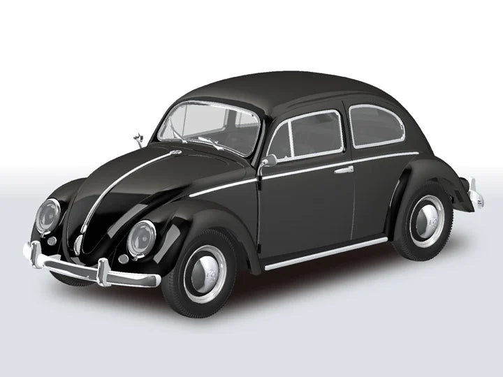 Aoshima Snap Kit No.20-BK Volkswagen Beetle (Black) 1/32 Scale Model Kit