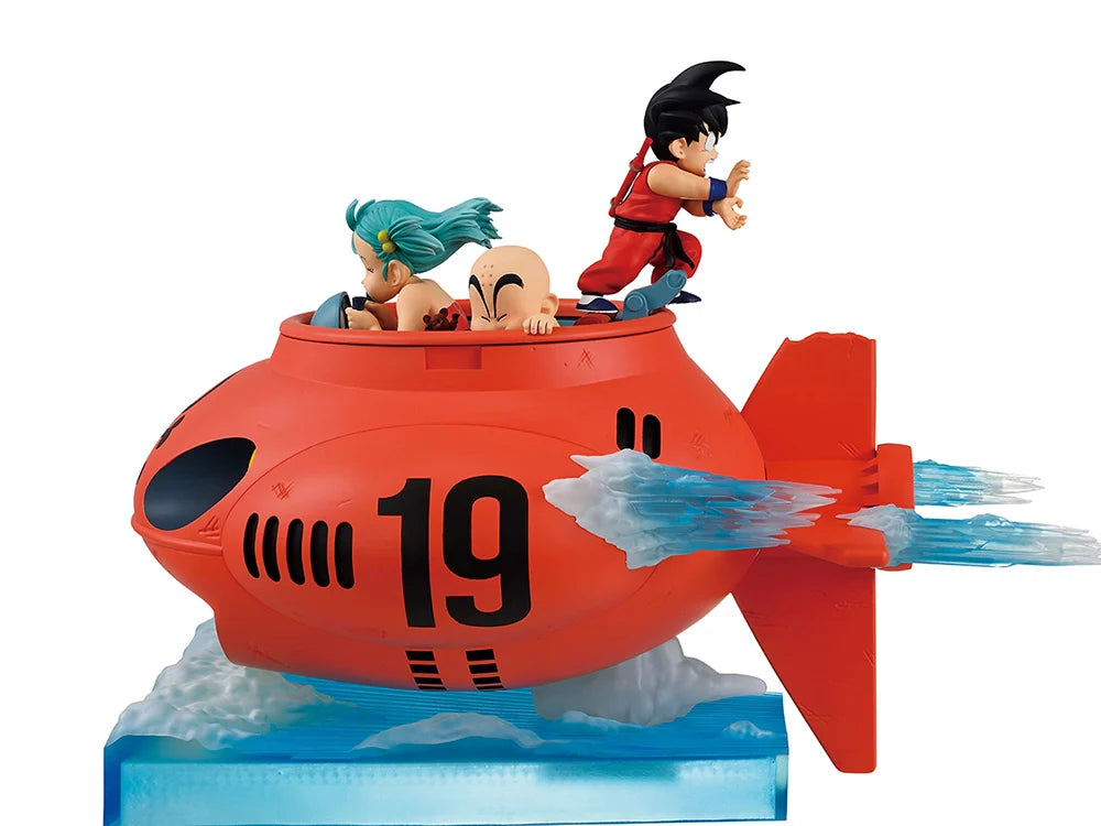 Dragon Ball Ichibansho Goku, Bulma, & Krillin (Vs. Red Ribbon Army) Figure