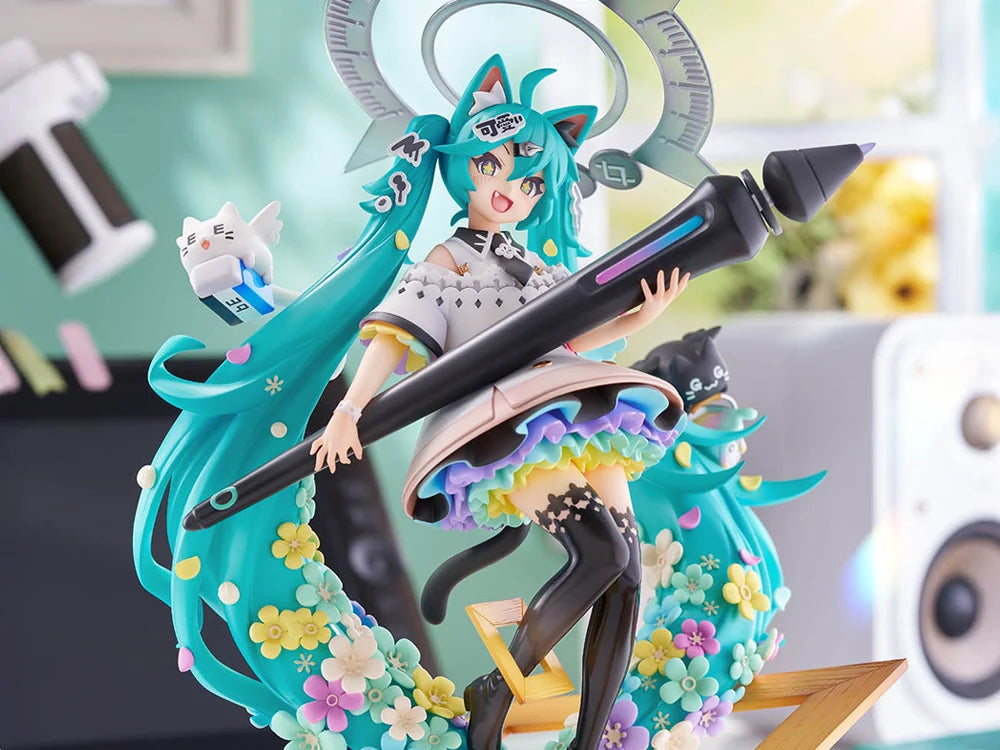 Hatsune Miku x Naoki Saito Spiritale My Figure Making! (The Painter Ver.) 1/7 Scale Figure