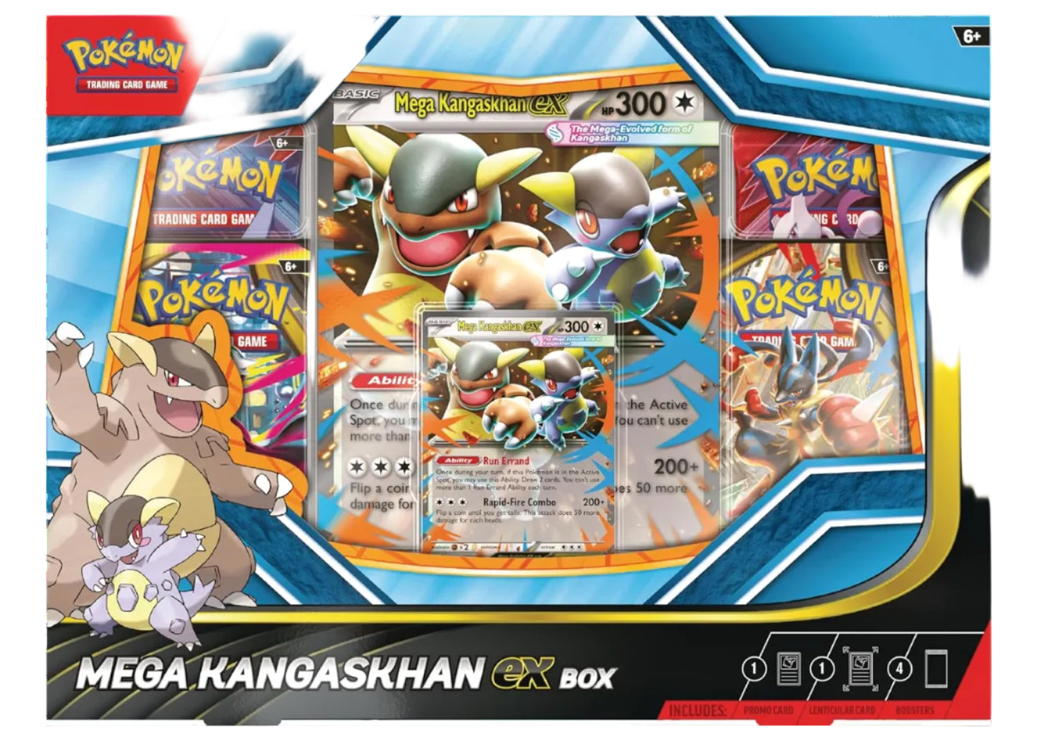 Pokemon TCG Mega Kangaskhan ex Box