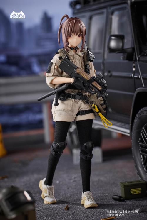 Pocket Art Series Security Guard Hiyo Reizei 1/12 Scale Action Figure