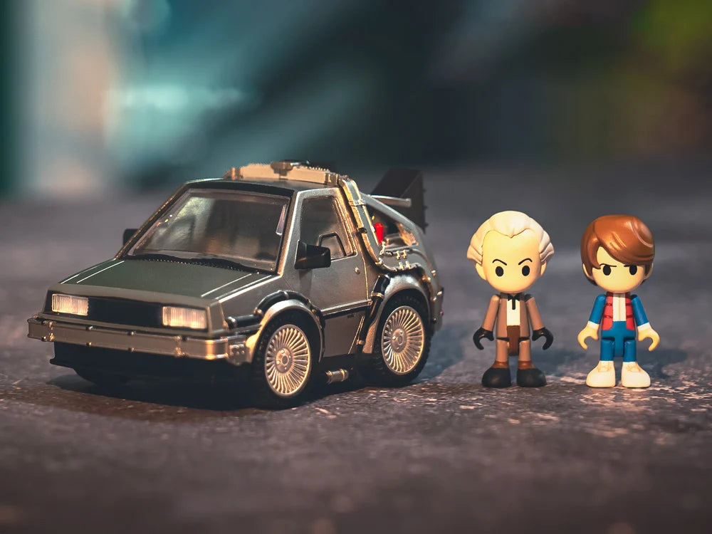 Back to the Future Q Village QV-01 Time Machine Model Kit Set