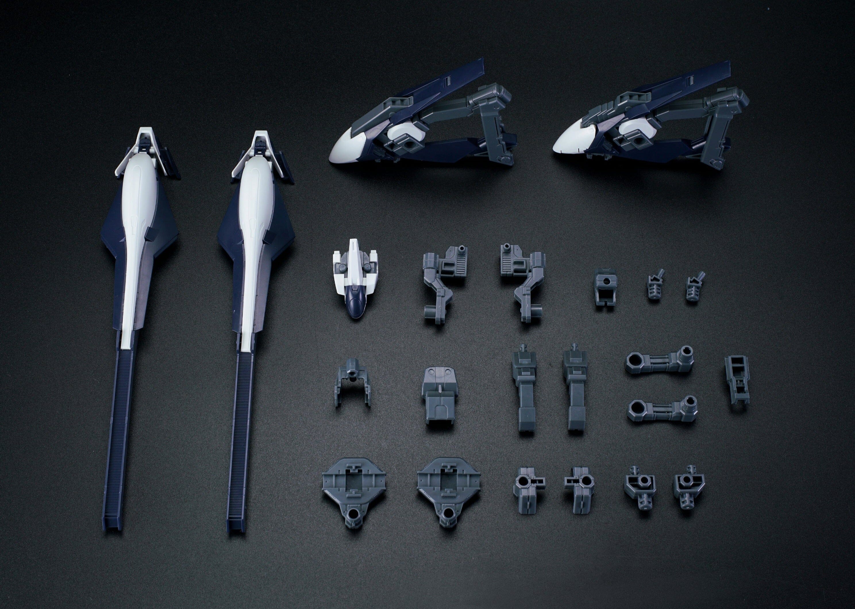 Effect Wings Advance of Zeta 1/144 AOZ001A G-Parts Hrududu II Upgrade Kit for Gundam FF-X29A (Gray)