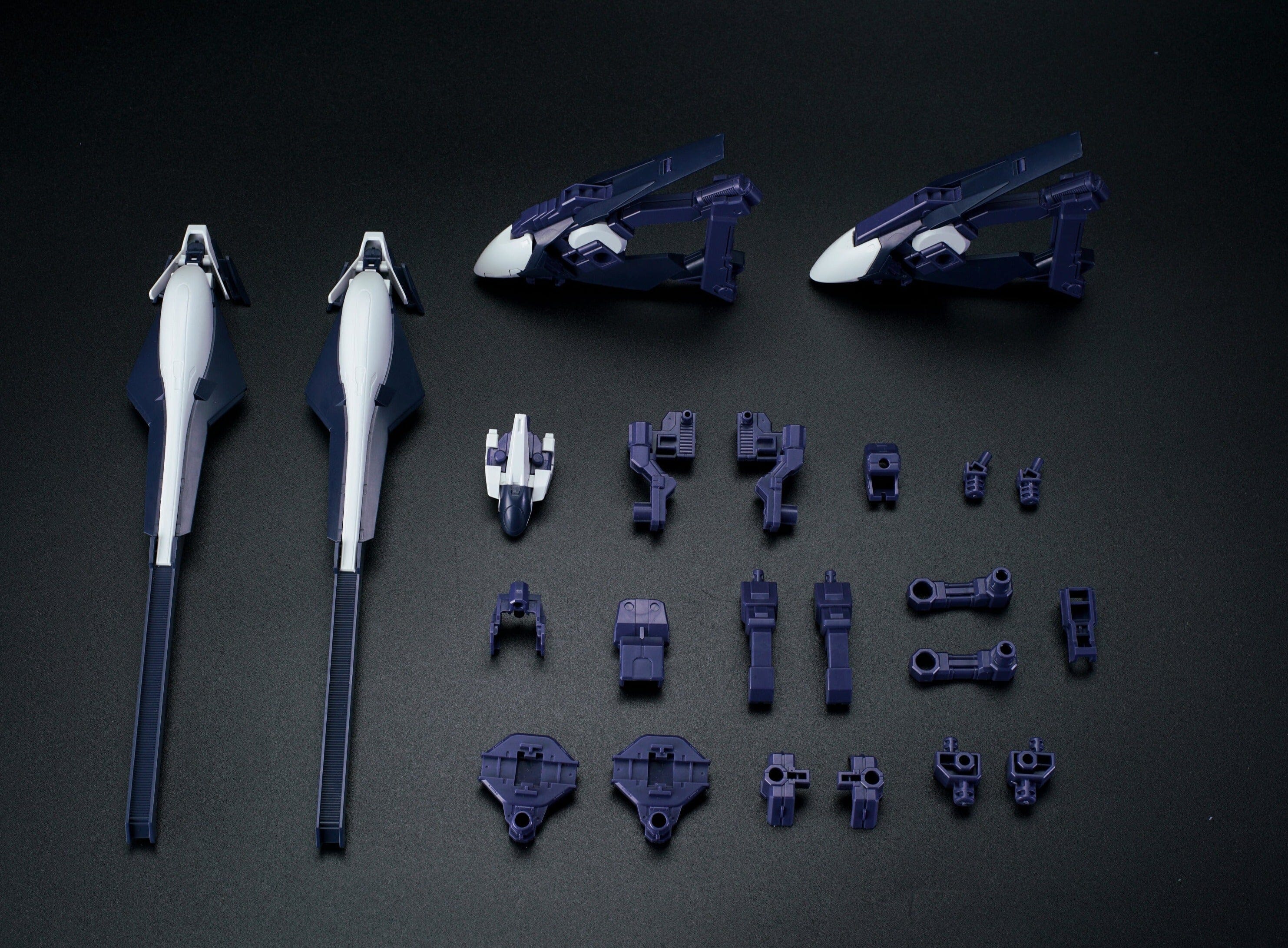 Effect Wings Advance of Zeta 1/144 AOZ001C G-Parts Hrududu II Upgrade Kit for Gundam FF-X29A (Blue)