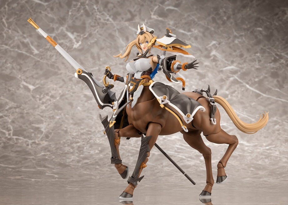 Arcanadia Elena model kit poseable bishoujo plastic model from Kotobukiya - tampak depan kotak dan figur