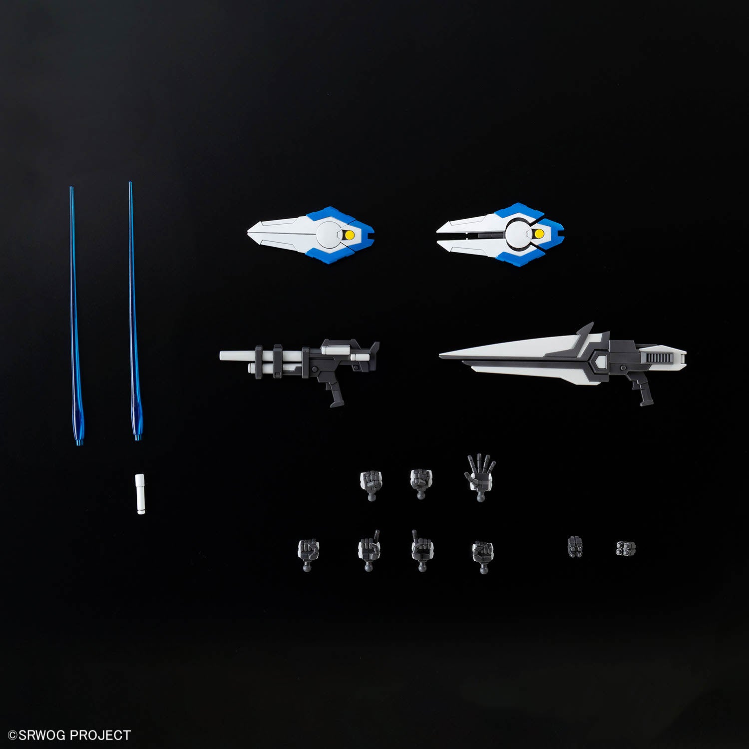 Super Robot Wars OG Original Generations HG ASK-AD02 Ash saviour Model Kit