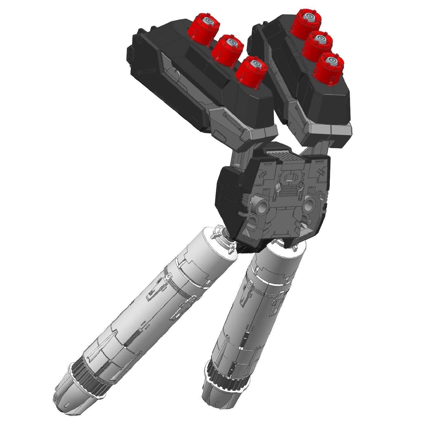 Effects Wings EWRG028A 1/144 Blast Armor Backpack for RG MSN-04 Sazabi Gundam Model Kit