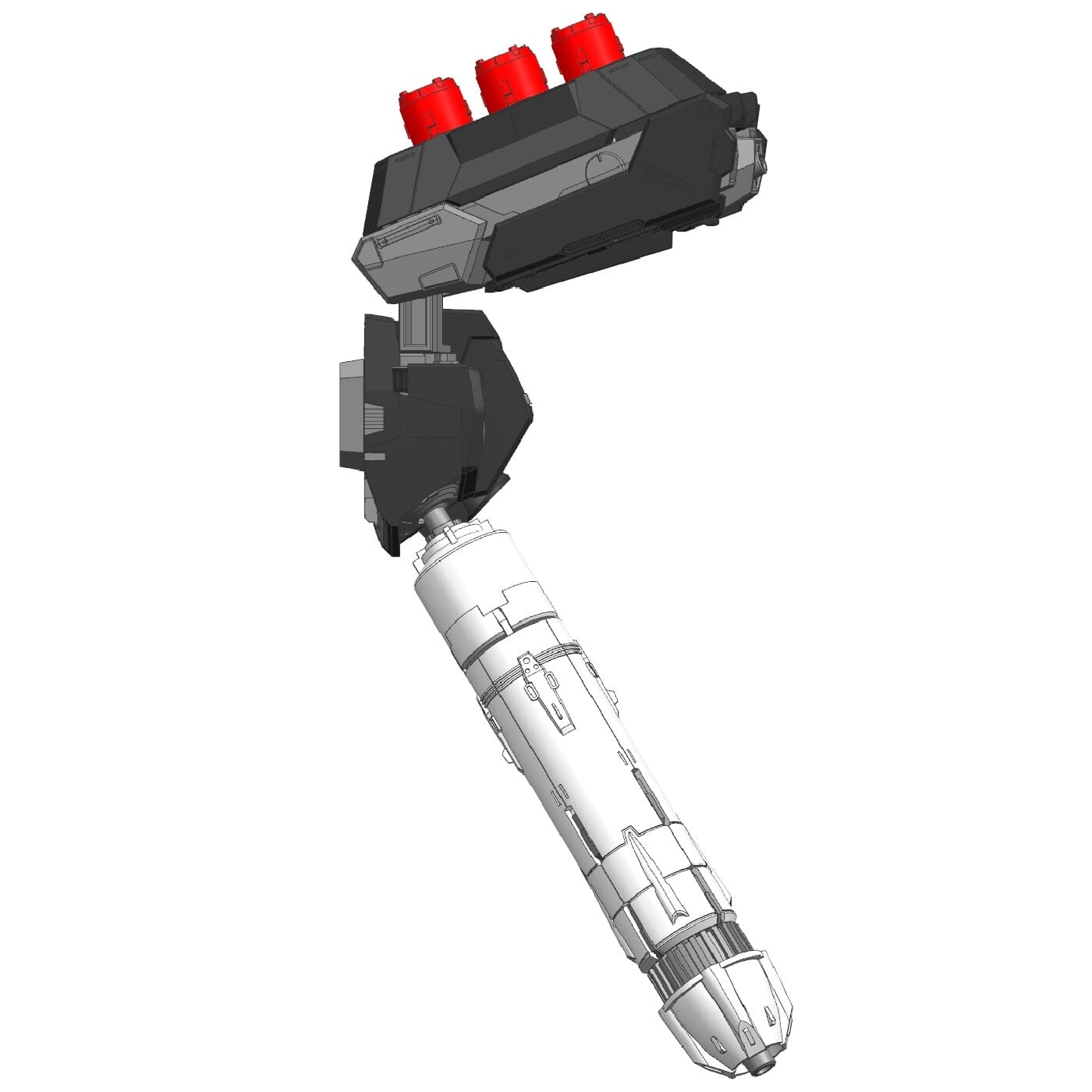 Effects Wings EWRG028A 1/144 Blast Armor Backpack for RG MSN-04 Sazabi Gundam Model Kit