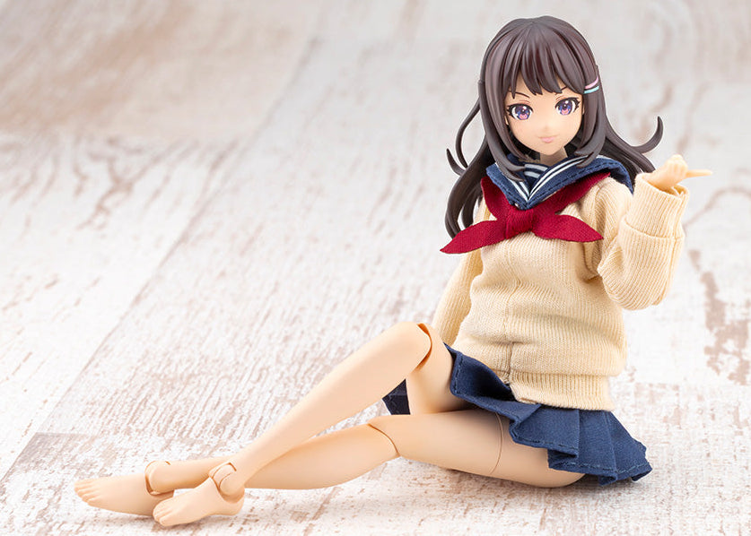 Sousai Shoujo Teien KIRU PLA Madoka Yuki (Touou High School Winter Clothes) 1/10 Scale Model Kit