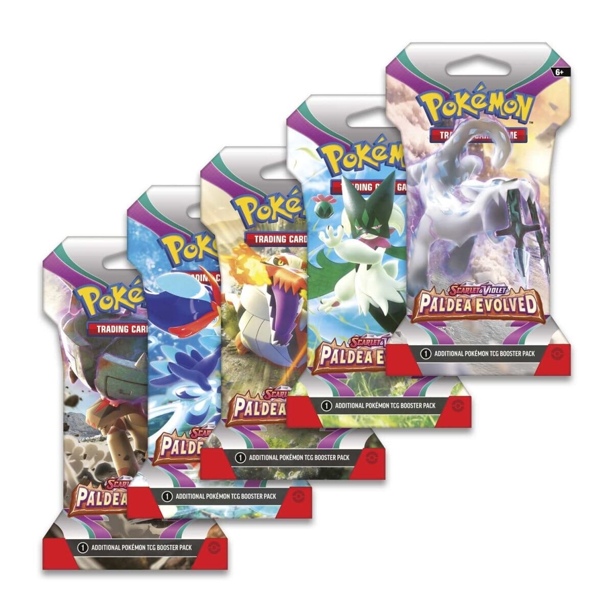 pokémon tcg scarlet & violet sleeved booster pack Pokemon TCG Scarlet & Violet-Paldea Evolved Sleeved Booster Pack (10 C – USA Gundam Store