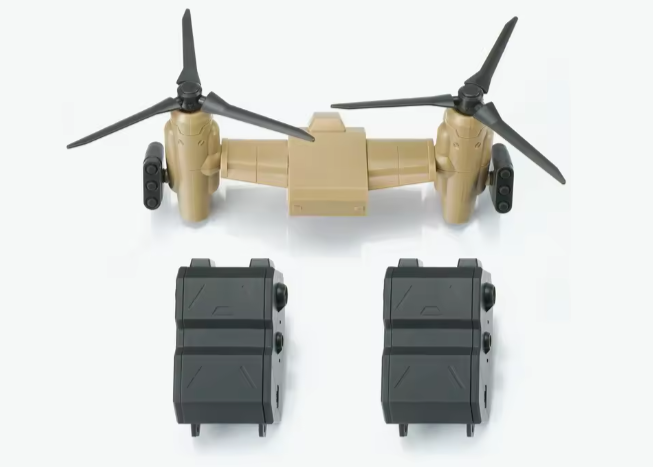 Effects Wings EWHG004B HG 1/144 Helicopter Takeoff Backpack (Brown)