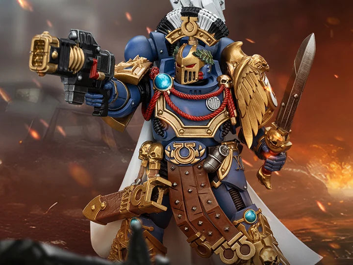 Warhammer The Horus Heresy Ultramarines Legion Praetor with Power Warhammer The Horus Heresy Ultramarines Legion Praetor with Power