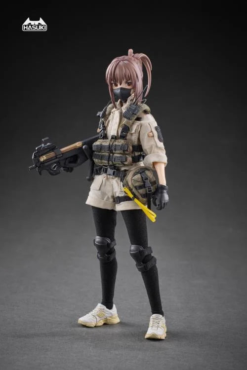 Pocket Art Series Security Guard Hiyo Reizei 1/12 Scale Action Figure