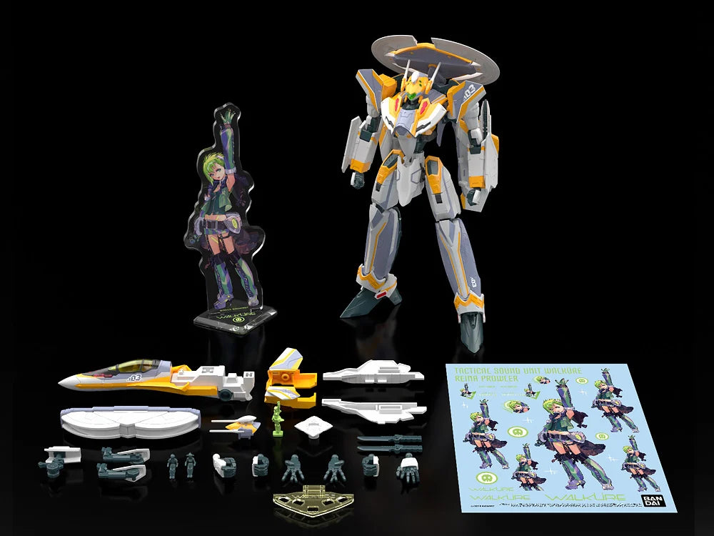 Macross Delta HG VF-31E Siegfried (Chuck Mustang Custom) 1/100